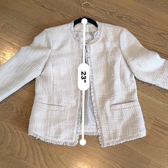 Bagatelle collection blazer gray modern stylish size Small - Picture 7 of 8